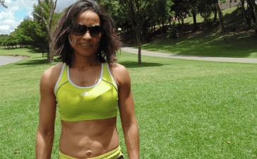 Runner looking strong