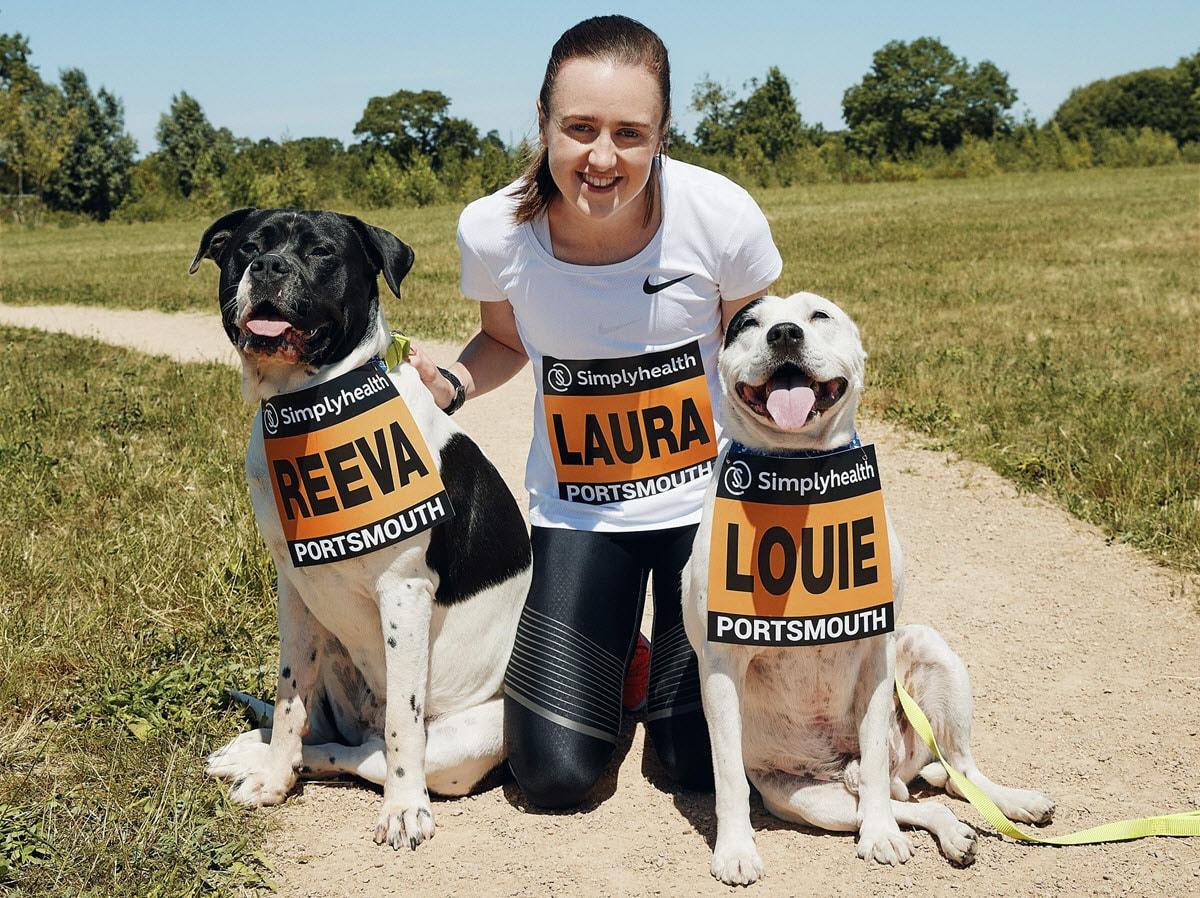 Laura-Muir-Simplyhealth-Canine-Run