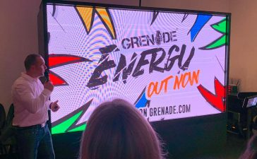 Grenade Energy drinks launch