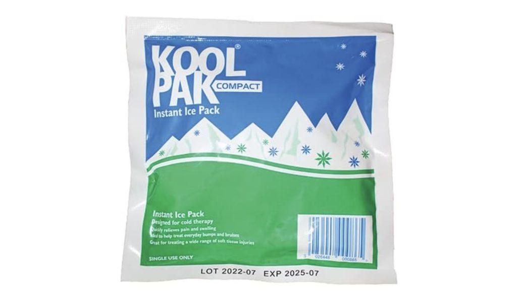 Kool Pak ice pack for running injuries