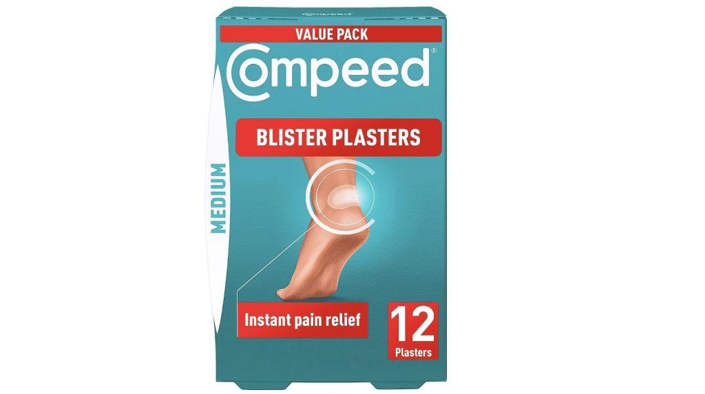 blister plaster by compeed available at Amazon
