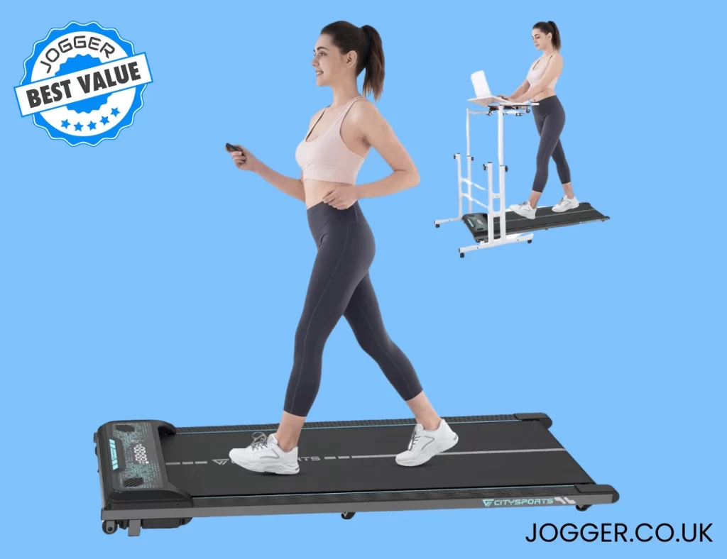 CitySports Treadmill £169.99 from Amazon - Our pick for the Best Value Walking Treadmill